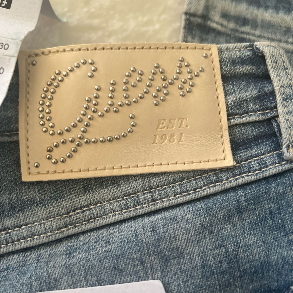 Guess Boot High Pop 70s Split Jeans - Picture 9 of 12
